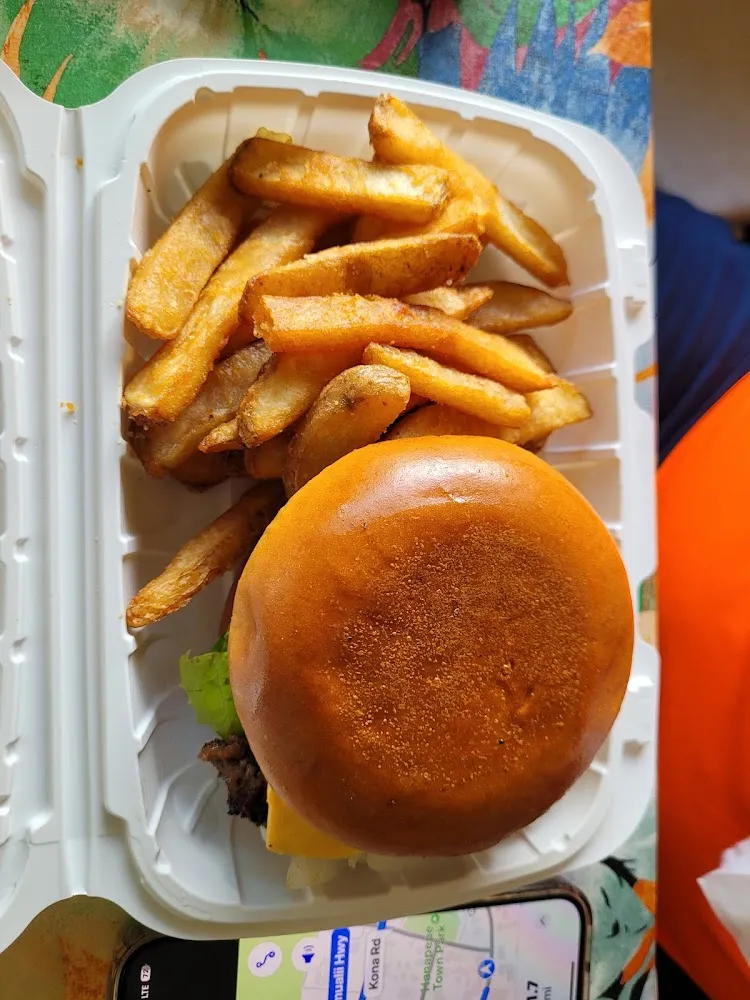 Bobbie Burger with Fries